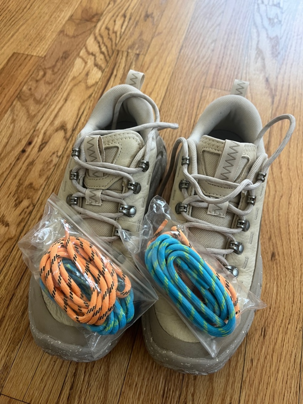 Hoka One One Women’s Cream/Taupe Sneaker - Picture 6 of 6